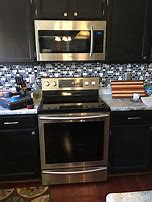 Image result for Stainless Steel Stove with Microwave