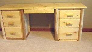 Image result for Grey Executive Office Desk with Drawers