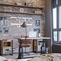 Image result for Industrial Home Office Decorating
