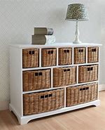 Image result for Storage Cabinets with Baskets