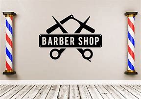 Image result for Barber Shop Wall Decals