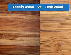 Image result for Acacia vs Teak Outdoor Furniture