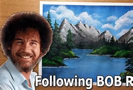 Image result for Bob Ross Painting Tutorial