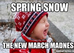 Image result for Funny Spring Snow