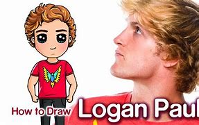 Image result for How to Draw Logan Paul Step by Step