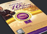 Image result for Pastor Anniversary the Back of the Program