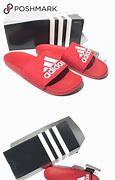 Image result for Red Adidas Sandals