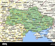 Image result for Ukraine Border Countries Map