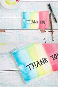Image result for Watercolor Thank You Cards DIY