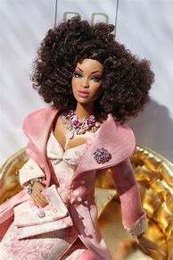 Image result for Barbie Doll with Black Hair