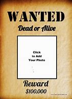 Image result for Police Wanted Template