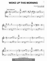Image result for Woke Up This Morning with My Mind Guitar Tab