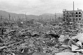 Image result for Hiroshima Bomb Explosion Damage