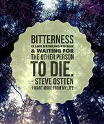 Image result for Bitterness Is Like Drinking Poison