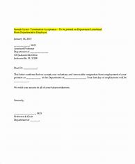 Image result for Resignation Acceptance Letter Format in Word