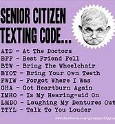 Image result for Funny Senior Citizen Wednesday Morning