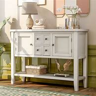 Image result for Console Tables with Storage Drawer