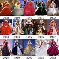 Image result for Holiday Barbie Values