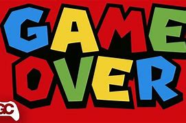 Image result for Game Over Mario Bros Letras