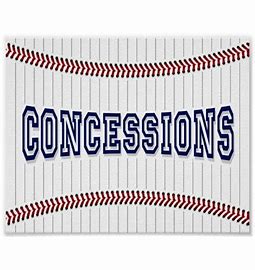 Image result for Baseball Concessions