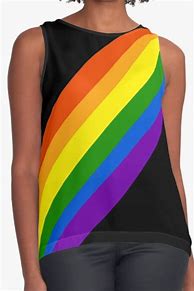 Image result for Rainbow Crop Top for Men