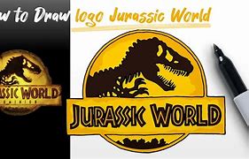 Image result for How to Draw Jurassic World Logo