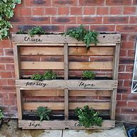 Image result for DIY Herb Planters From Left Over Lumber