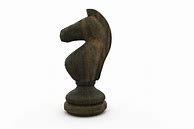Image result for Black Knight Chess Piece Large On Plinth