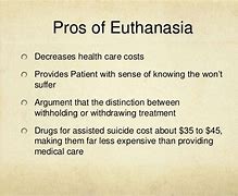 Image result for Euthanasia Pros and Cons