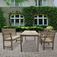 Image result for Outdoor Dining Set with Bench