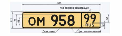 Регистрационный знак автомобиля: его значение и функциональность