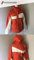 Image result for Columbia Orange Fleece Jacket