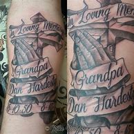 Image result for Praying Hands Rip Tattoo