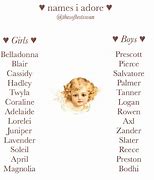 Image result for Cute Aesthetic Soft Names
