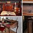 Image result for Small Antique Desk and Chair