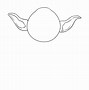 Image result for Simple Yoda Drawing