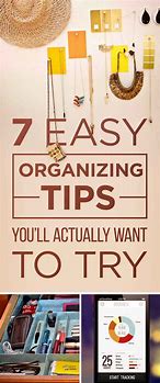 Image result for Organization Tips and Tricks