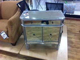 Image result for Home Goods Furniture Mirrored Nightstands