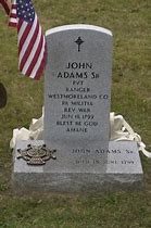 Image result for John Adams Grave