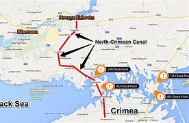 Image result for Russia-Ukraine Crimea Map