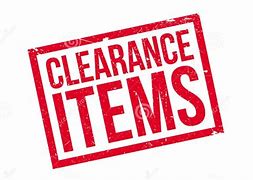 Image result for Clearance Sale Items