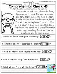 Image result for Reading Comprehension Questions and Answers