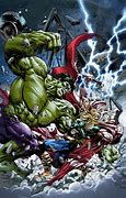 Image result for Hulk Beats Thor