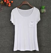 Image result for White T-Shirt with Pocket