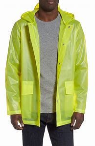 Image result for Hooded Rain Jacket Men