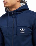Image result for Adidas Men Zip Hoodie Blue