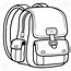 Image result for Black and White Backpack