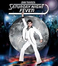 Image result for Travolta Saturday Night Fever Art