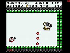 Image result for Super Mario Land Game Over