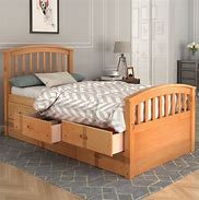 Image result for Wooden Bed
